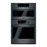 "800 Series 30"" Speed Combination Oven, Black Stainless Steel Capacity: 6.2 Cu. Ft. Finish: Black Stainless Product Details: Wi-Fi Enabled Self Clean - Lower Oven 1 Telescopic Rack - Lower Oven 2 Standard Oven Racks - Lower Oven LED Lighting (Upper) / Incandescent (Lower) Temperature Probe Metal Turntable - Upper Oven Square Rack - Upper Oven Ceramic Cooking Tray - Upper Oven Fast Preheat™ Convection Multi Rack Flush or Proud Install QuietClose® Door Remote Preheat Remote 