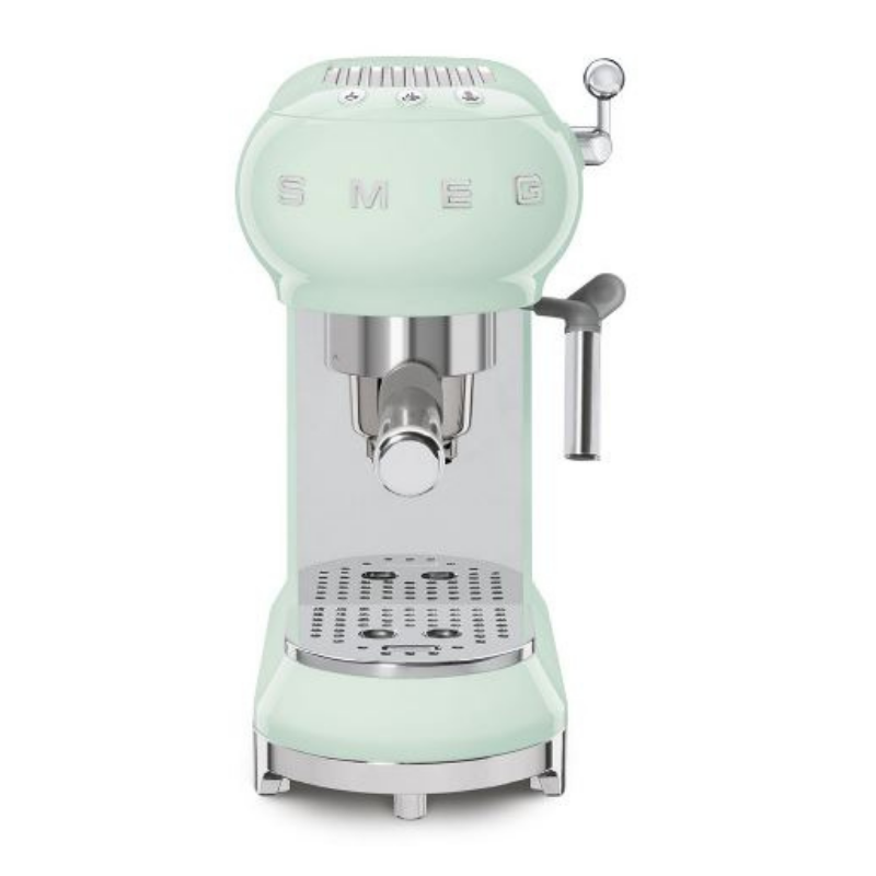 Espresso coffee machine smeg verde pastel - ECF01PGUS