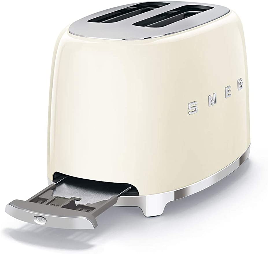Toaster retro-style smeg crema - TSF01CRUS