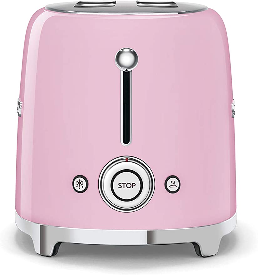 Toaster retro-style smeg rosado - TSF01PKUS