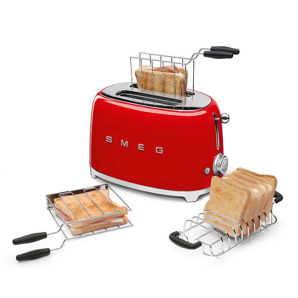 Toaster retro-style smeg rojo - TSF01RDUS