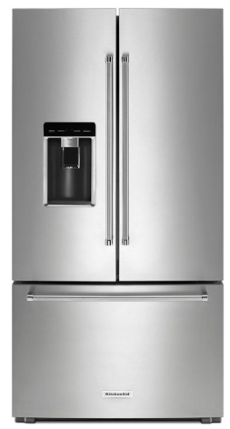 Nevecón french door acero inox 676 lt - KRFC704FPS