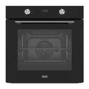 Horno eléctrico maris - FMA 86 H BK  Voltaje: 220V Potencia máxima: 2750W Control: Botón giratorio Hidrolítico: Si Capacidad: 71 L Funciones: (9) Convencional; limpieza vapor; horno de convección; grill; turbo grill; descongelado; calentamiento inferior; aire forzado; pan Cierre suave: Si Guías telescópicas: Si Clasificación energética: A