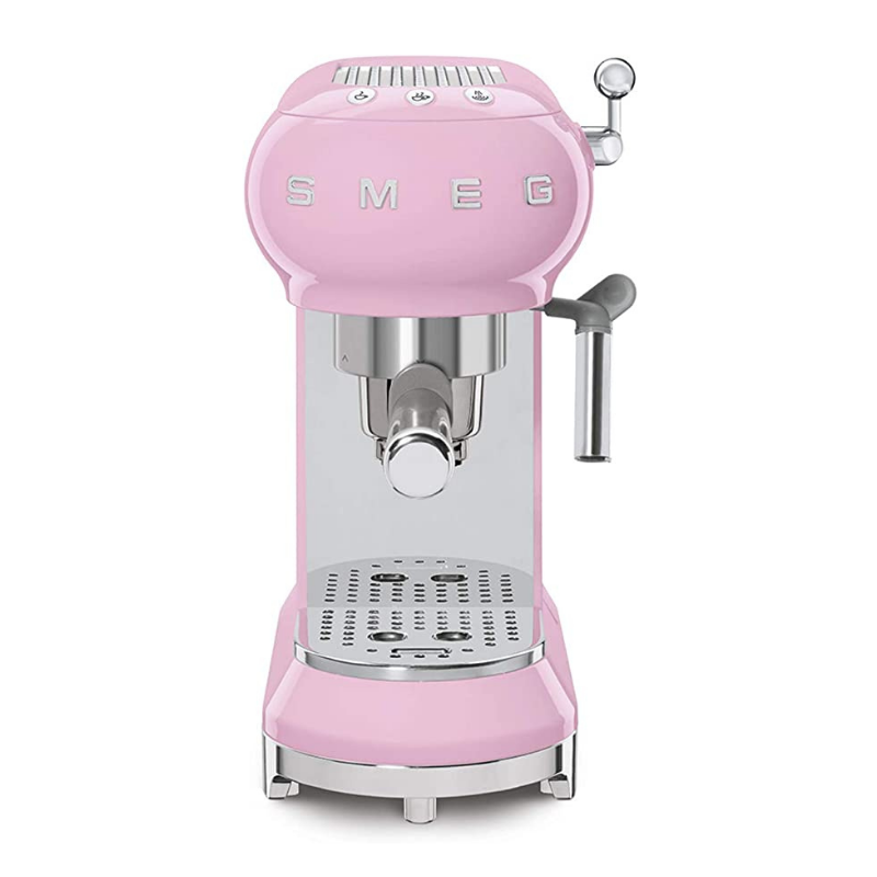 Espresso coffee machine smeg rosado - ECF01PKUS