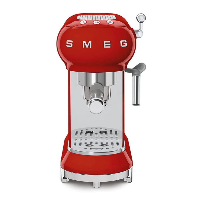 Espresso coffee machine smeg rojo - ECF01RDUS