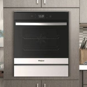 HORNO ELECTRICO SMART 60CM  -TRUE CONVECTION Cocine los alimentos más rápido y uniforme el aire pasa por encima, por debajo y alrededor de los alimentos  -SCAN TO COOK Conecte su dispositivo rápidamente con la tecnología Scan-to-Connect  -COCCION ASISTIDA Access & Control Los ciclos de cocción asistida calculan y establecen el tiempo y la temperatura de cocción ideales  -PREHEAT Precalienta tu horno en poco tiempo  -KEEP WARN Mantiene tu comida caliente por mucho más tiempo sin resecarse