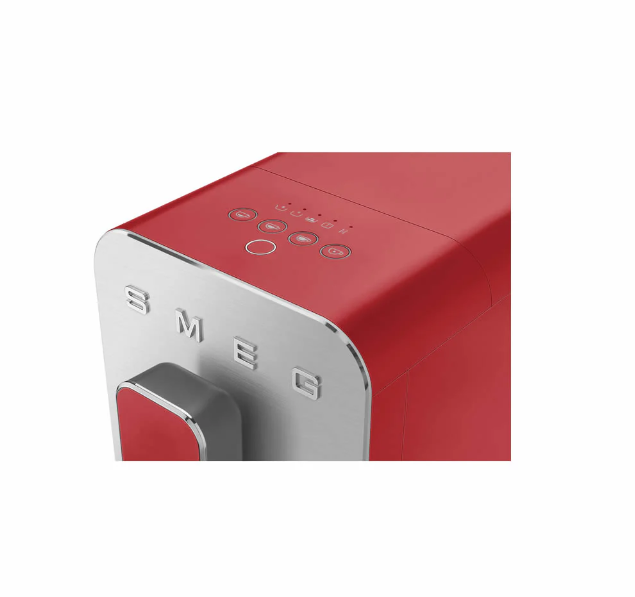 Cafetera superautomática Smeg rojo - BCC01RDMUS