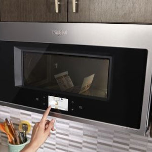 MICROONDAS CAMPANA 1.9 p3  -Microondas con conectividad Wi-Fi compatible con iOS y Android color Acero Inoxidable Antifingerprint -Tecnología Scan-to-Cook que te ayuda a enviar indicaciones a tu micro campana directamente desde tu celular para que tengas siempre tus platillos listos además de la exclusiva tecnología Sensor Cooking la cual ajusta automáticamente los tiempos de cocinado para obtener resultados perfectos en cada receta.