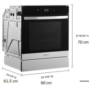 HORNO ELECTRICO SMART 60CM  -TRUE CONVECTION Cocine los alimentos más rápido y uniforme el aire pasa por encima, por debajo y alrededor de los alimentos  -SCAN TO COOK Conecte su dispositivo rápidamente con la tecnología Scan-to-Connect  -COCCION ASISTIDA Access & Control Los ciclos de cocción asistida calculan y establecen el tiempo y la temperatura de cocción ideales  -PREHEAT Precalienta tu horno en poco tiempo  -KEEP WARN Mantiene tu comida caliente por mucho más tiempo sin resecarse