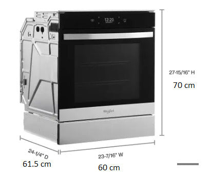 HORNO ELECTRICO SMART 60CM  -TRUE CONVECTION Cocine los alimentos más rápido y uniforme el aire pasa por encima, por debajo y alrededor de los alimentos  -SCAN TO COOK Conecte su dispositivo rápidamente con la tecnología Scan-to-Connect  -COCCION ASISTIDA Access & Control Los ciclos de cocción asistida calculan y establecen el tiempo y la temperatura de cocción ideales  -PREHEAT Precalienta tu horno en poco tiempo  -KEEP WARN Mantiene tu comida caliente por mucho más tiempo sin resecarse