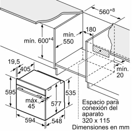 SERIE 8 - Horno Electrico a vapor 100%. Horno Multifunción con vapor: 12 funciones.Métodos adicionales de calentamiento con vapor: Vapor 100%, regenerar,fermentación, descongelar.DishAssist: Ajuste automático de forma óptima de calentamiento, temperatura y tiempo para un sinnúmero de platos.TFT pantalla de touchcontrol: Fácil de usar gracias a la información con texto completo y las imágenes a full color.