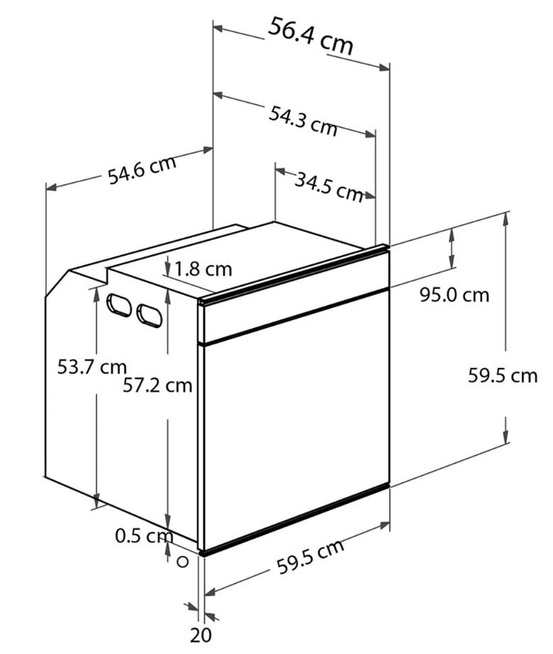 HORNO ELECTRICO 60CM  -Sistema de convección para garantizar mejor sistema de cocción.  -Exclusiva tecnología 6th SENSE, que permite elegir entre una variedad de recetas preprogramadas, y su horno ajustará automáticamente la cocción la temperatura y el tiempo de cocción, para garantizar unos resultados perfectos.  -Controles Touch panel.  -Cuenta con tecnología SmartClean, que proporciona un ciclo de autolimpieza que garantiza resultados de limpieza ideales.