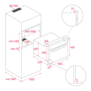 Horno Multifunción Compacto de Vapor - HLC 847 SC  Voltaje: 220 V Frecuencia: 60 Hz Potencia nominal máxima: 3400 W Amperaje: 15,45 A Clasificación energética: A+ Capacidad: 44 l / Capacidad tanque de agua: 1 l Guías telescópicas: Si Cierre soft: Si Bloqueo de niños: Si Hydroclean Pro: Si Termosonda: Si Asistente de cocción: Si Modo demo: Si Función eco: Si / Funcion combinada 20% vapor: Si Funciones especiales de vapor: 100% vapor, manual de regeneración, Sous vide, dureza del agua y descalcificación