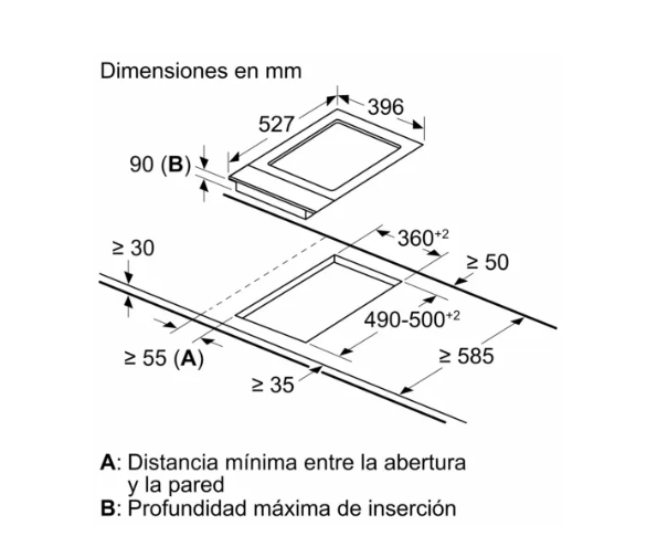 Teppanyaki inducción - PKY475FB1E