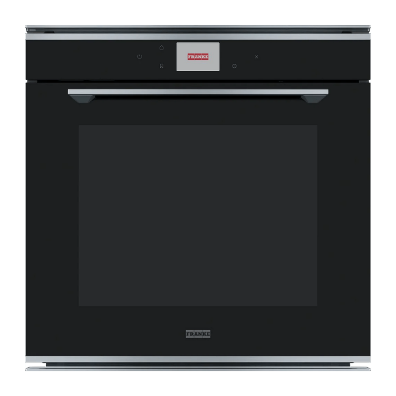 Horno eléctrico mythos - FMY 99 P XS Inox satinato  Voltaje: 220V Control: Pantalla táctil Pirolítico: Si Capacidad: 73 L Funciones: (14) pre calentamiento rápido, convencional, grill, turbo grill, are forzado, multicooking, convección, descongelar, mantener calienta, aire forzado eco, maxi cooking, leudar, pre cocidos, cocción de congelador Cookassist: Si Cierre suave: Si Guías telescópicas: Si Clasificación energética: A+