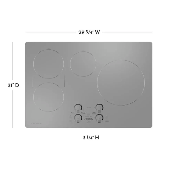 Cubierta eléctrica inducción 30´´ - ZHU30RSTSS