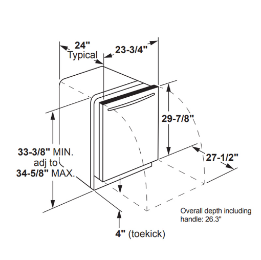 Lavavajillas Acero Inox 75pz - CDT845P2NS1