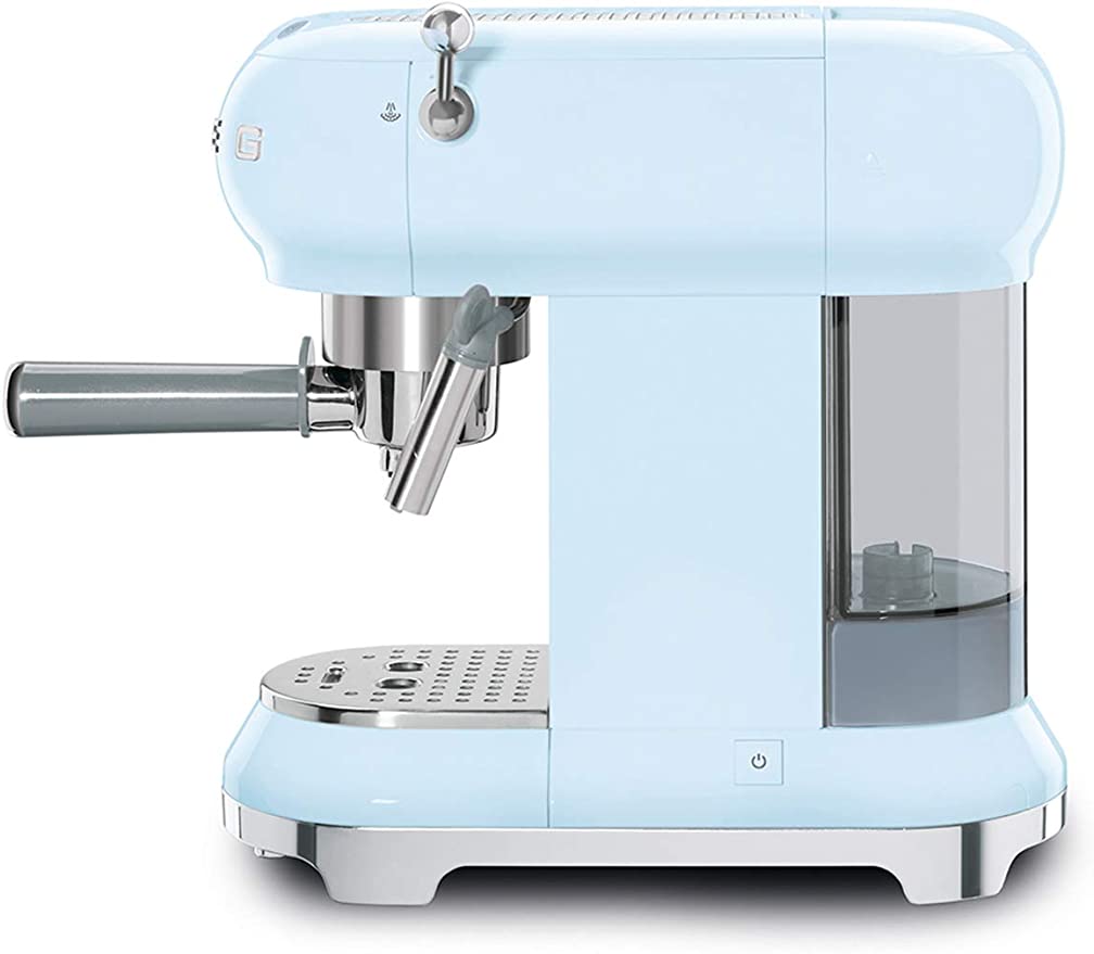 Espresso coffee machine smeg azul pastel - ECF01PBUS