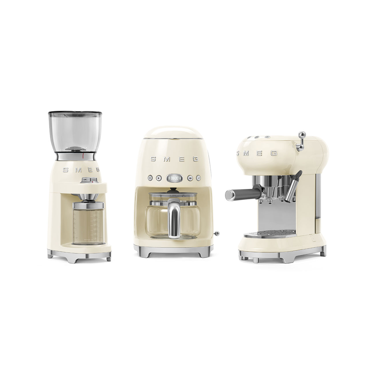 Coffee maker smeg crema - DCF02CRUS