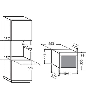 Horno de vapor de Empotrar de 60 cm Funcionamiento a vapor Cocción al vapor con varias funciones y diversas temperaturas pre-programadas Regulación automática de los vapores y las temperaturas Funciones especiales de vaciar y descongelar Programación electrónica de inicio fin de cocción Capacidad horno: 34 lts Ventilación tangencial Comandos touch control con display electrónico Recipiente con capacidad de 1 lt. de agua Bloqueo de controles (seguridad)