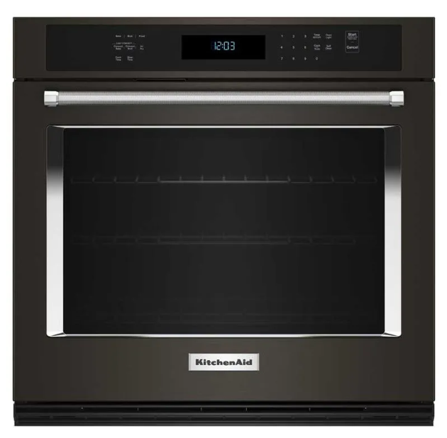 Horno Eléctrico Convección Acero Negro 76cm - KOES530PBS