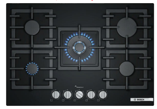 CUBIERTA DE GAS VIDRIO TEMPLADO  75 CMS  SERIE 6 - PPQ7A6I40