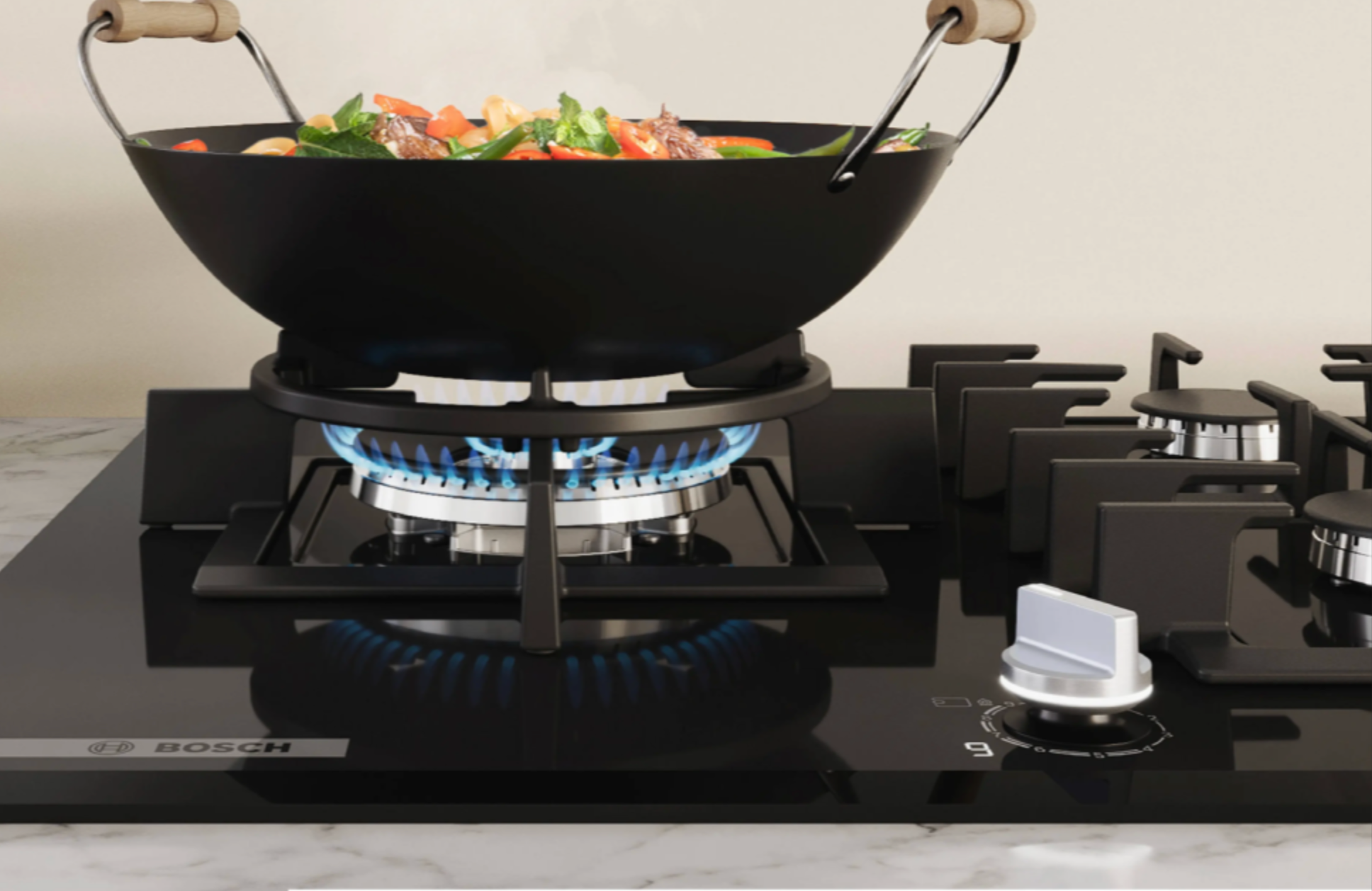 CUBIERTA DE GAS VIDRIO TEMPLADO  75 CMS  SERIE 6 - PPQ7A6I40