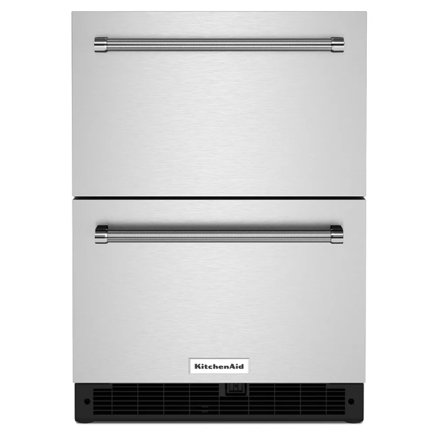 Cajón Doble de Refrigeración Acero Inox 60cm - KUDR204KSB