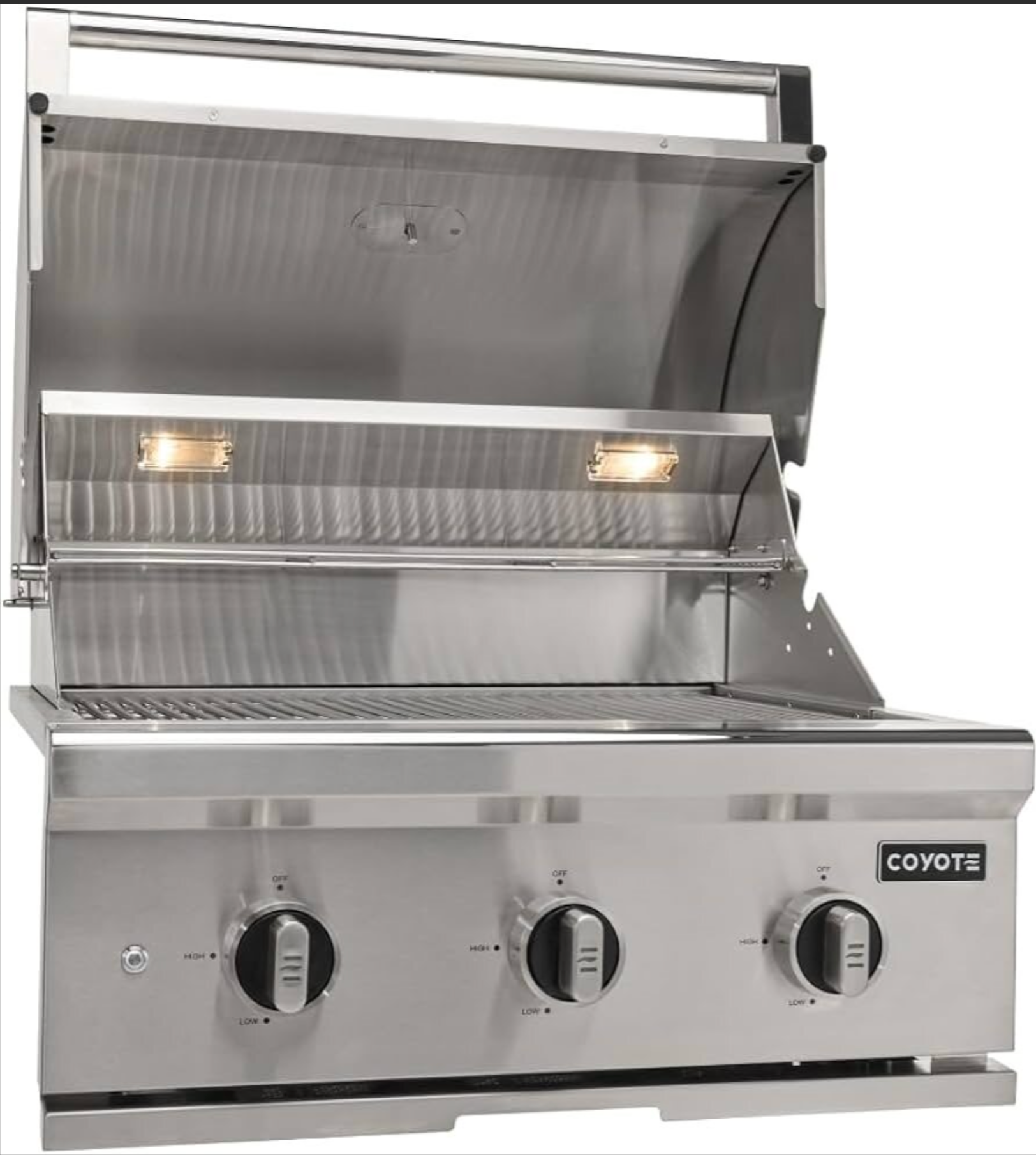 PARRILLA PARA EMPOTRAR COYOTE 30" SERIE C -C3C30NG - C3C30LP