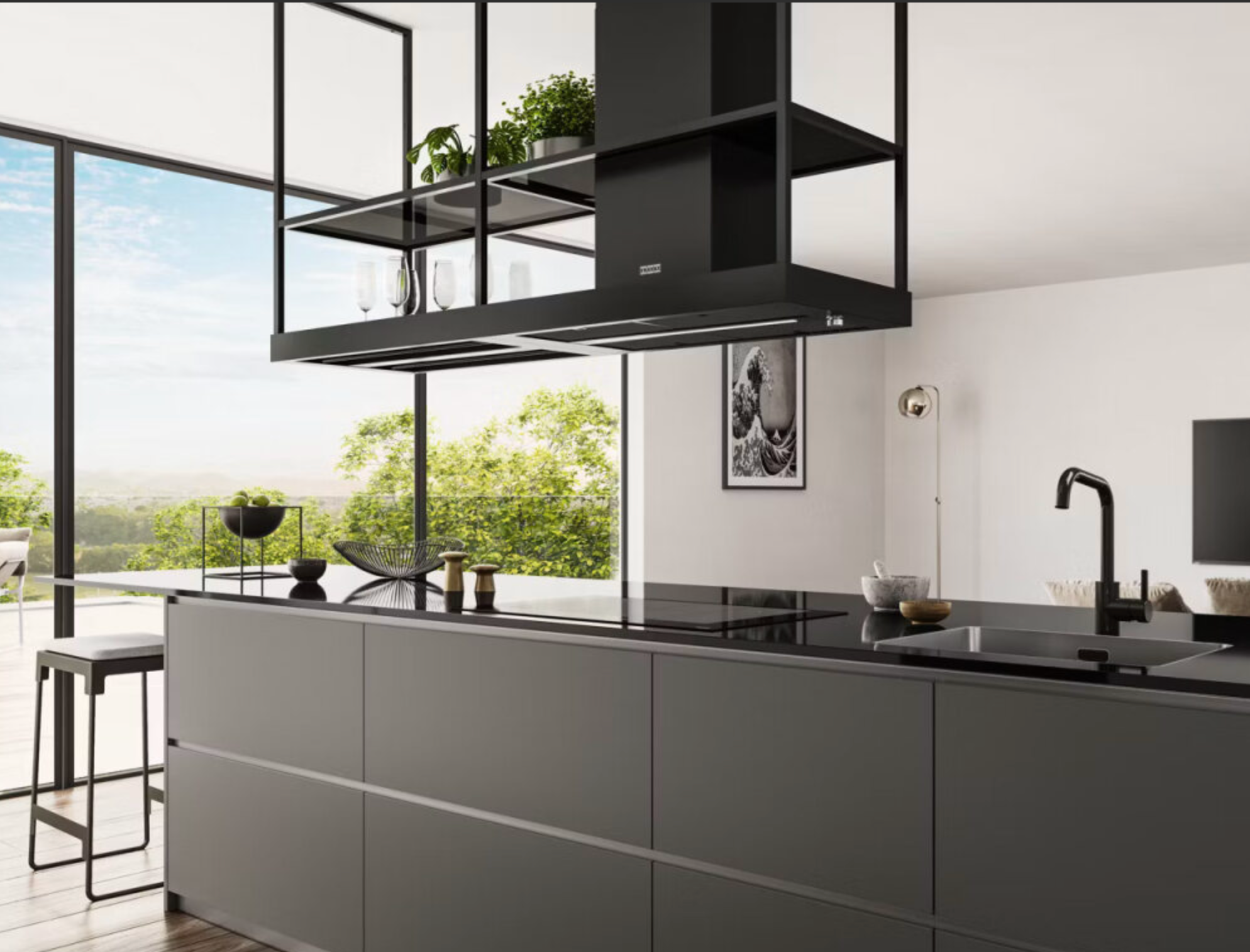 T-SHELF BLACK 180 325.0606.131 -FABER