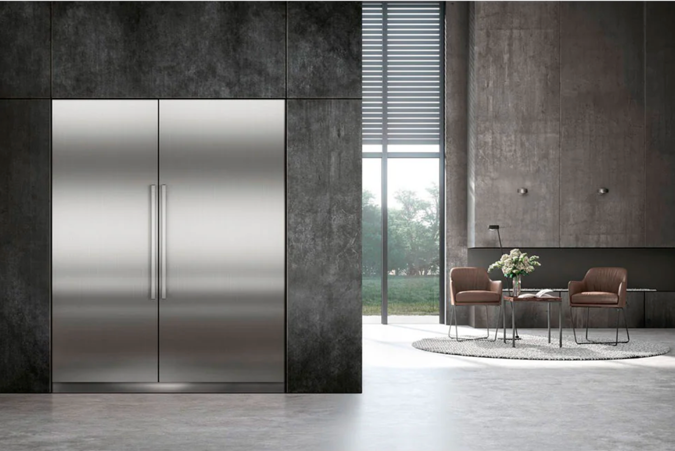 CONGELADOR MONOLITH TOTALMENTE INTEGRADO 76CM  - MF3061