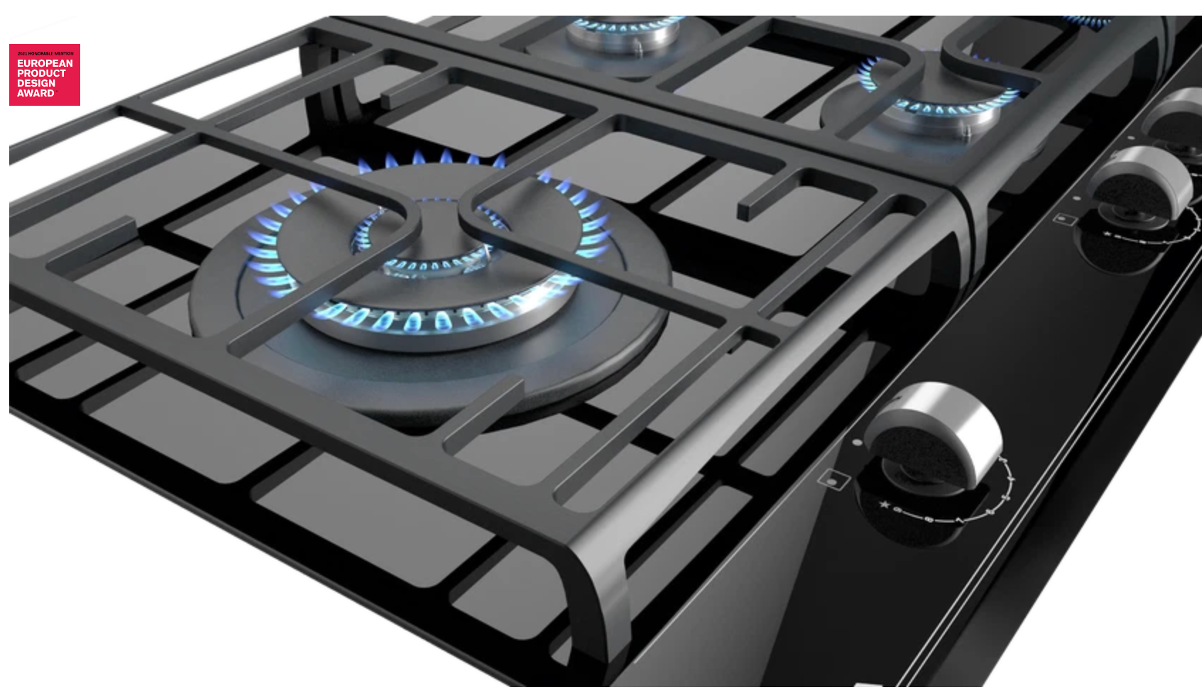 PLACA DE CRISTAL GAS FUNCIÓN EXACTFLAME 90 CM - GZC 95320 - TEKA