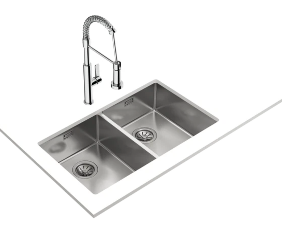 POZUELO BAJOENCIMERA DOS CUBETAS 34 CM SILENTSMART -RS15 2C 740 - TEKA