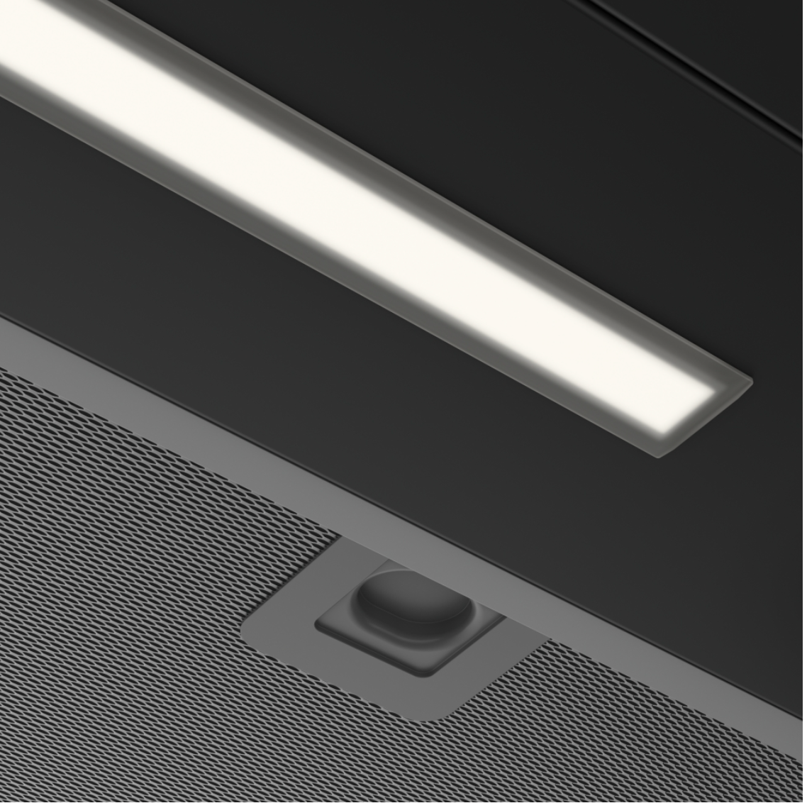 CAMPANA EXTRACTORA NEGRA SMART DECO - FSMD 508 BK - FRANKE