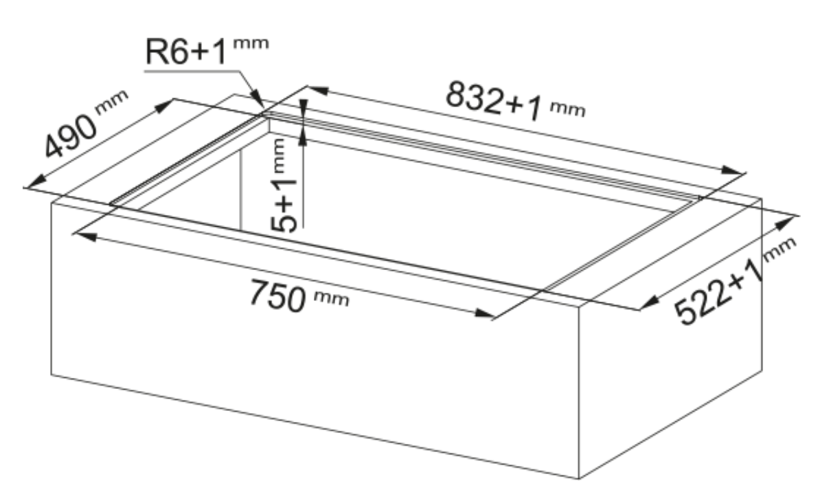 CUBIERTA INDUCCIÓN / CAMPANA - FMA 8391R HI FRANKE (RECIRCULANTE)* - FRANKE