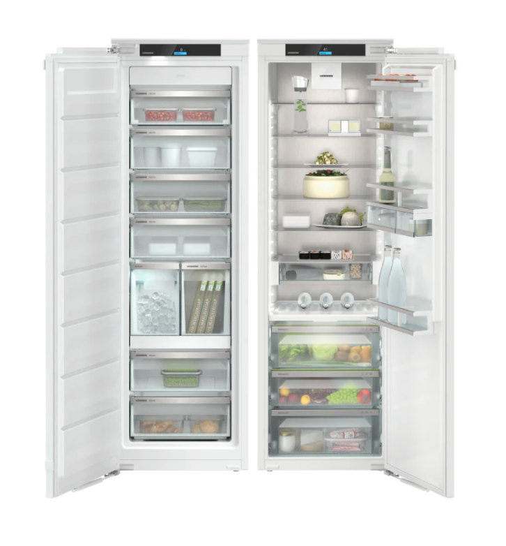 COMBO CONGELADOR INTEGRABLE 60 cms SIF5181 + REFRIGERADOR INTEGRABLE 60 cms IRB5160