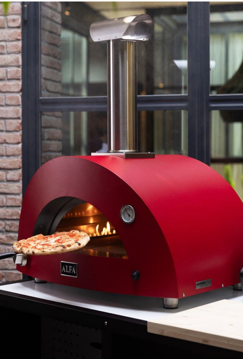 HORNO PARA PIZZA MODERNO  5 PIZZE - FXMD-5P - ALFAFORNI
