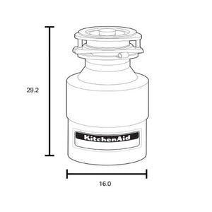 TRITURADOR DE ALIMENTOS DE 1/2 HPS Velocidad de 1,725 RPMs. Sistema MultiGrind que tritura la comida por dos Etapas, para brindarte más libertad de triturar una amplia variedad de alimentos. Tecnología SoundSeal que reduce el sonido un 40% comparado a un triturador estándar. Sistema de alimentación continua que opera con un switch eléctrico. Resistente a la corrosión. Anillo triturador de acero inoxidable. Voltaje 110v.