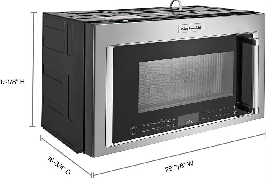 MICROONDAS CAMPANA DE 76CM ACERO INOX Horno Interior y exterior de acero inoxidable. Sistema de cocción por convección. Control de temperatura sensible al tacto ( touch controls ) con función de bloqueo. Opción de horneo y rostizado por convección. Función con sensor Cooking con programas preestablecidos en cantidad, peso y humedad liberada. Opción de cocción al vapor. Función mantener caliente. Función de derretir y ablandar alimentos.