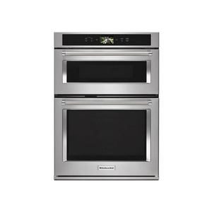 TORRE DE HORNO SMART ELECTRICO DE 76CM ACERO INOX Horno de convección verdadero Even-Heat (horno inferior) Proporciona un calentamiento constante y una cocción uniforme en todas las parrillas con un diseño único en forma de corbatín y un ventilador de convección que ayuda a garantizar una cocción más uniforme. Cocción por convección por microondas (horno superior) Aumenta la velocidad de cocción y proporciona una opción de cocción por convección secundaria Diseño inspirado profesionalmente.