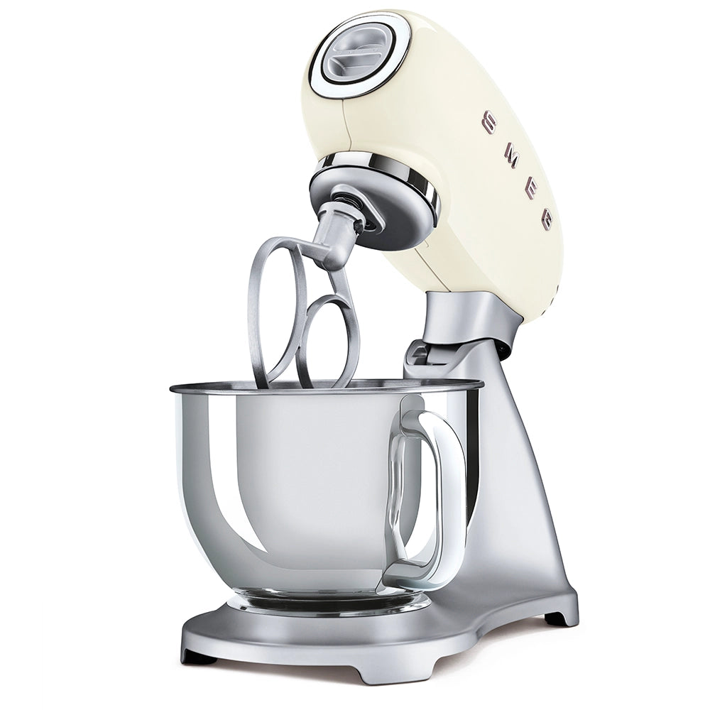 Stand mixer retro-style smeg crema - SMF02CRUS