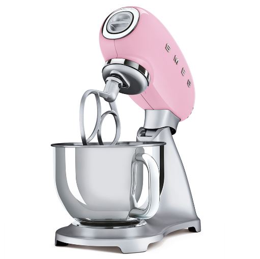 Stand mixer retro-style smeg rosado - SMF02PKUS