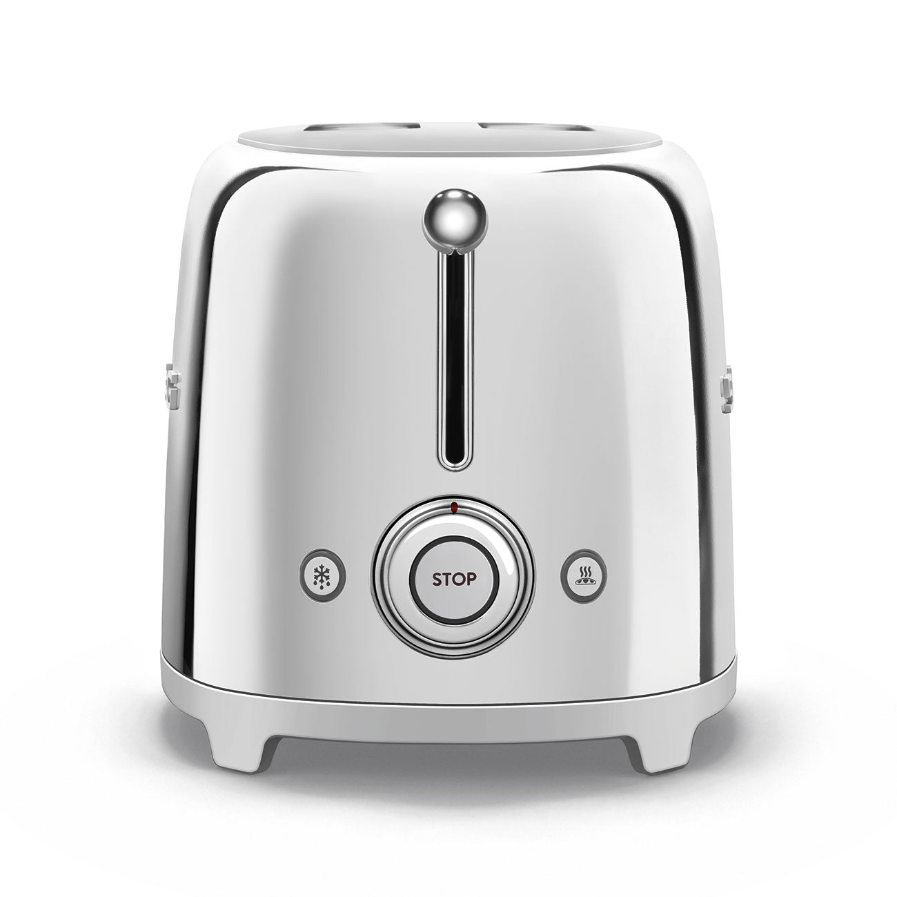 Toaster retro-style smeg plateado - TSF01SSUS