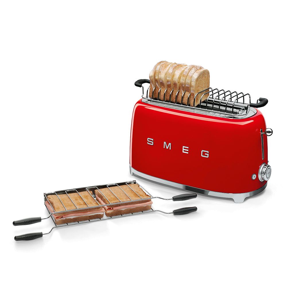 Toaster retro-style smeg rojo - TSF02RDUS